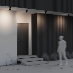 Lampa spot zewnętrzna Spin LED Maytoni | Ogród w nowoczesnym stylu