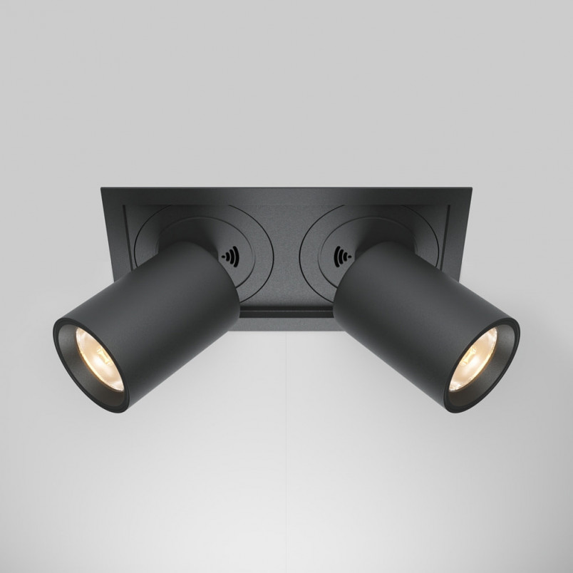Reflektor sufitowy LED Hidden II czarny - Maytoni | Sklep