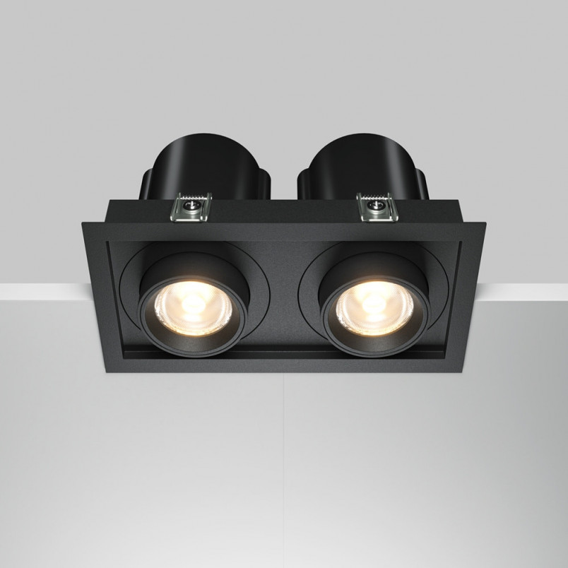 Reflektor sufitowy LED Hidden II czarny - Maytoni | Sklep