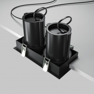 Reflektor sufitowy LED Hidden II czarny - Maytoni | Sklep