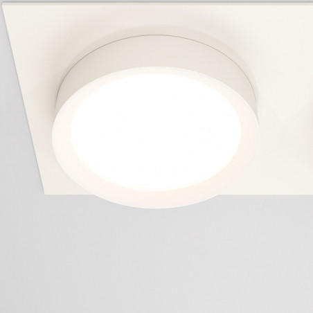 Lampa Hoop Maytoni - Spot 2-punktowa, Biała | Sklep z Oświetleniem