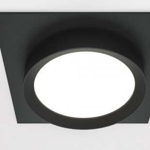 Lampa podtynkowa Hoop czarna Maytoni - Nowoczesny design