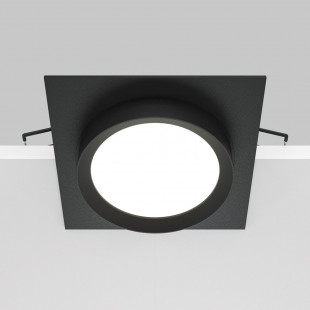Lampa podtynkowa Hoop czarna Maytoni - Nowoczesny design