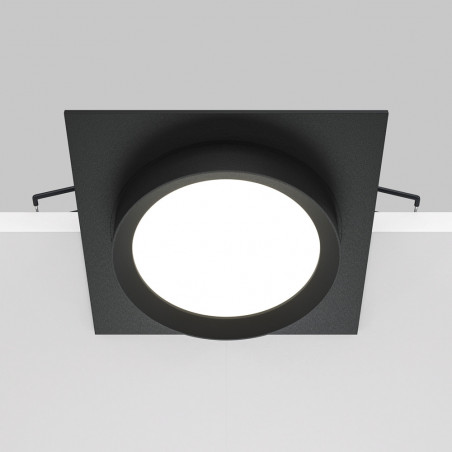 Lampa podtynkowa Hoop czarna Maytoni - Nowoczesny design