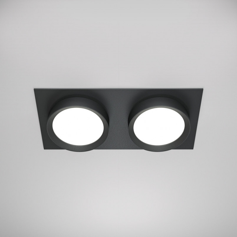 Lampa Hoop Maytoni - Spot 2-punktowy, Czarny | Kup Teraz
