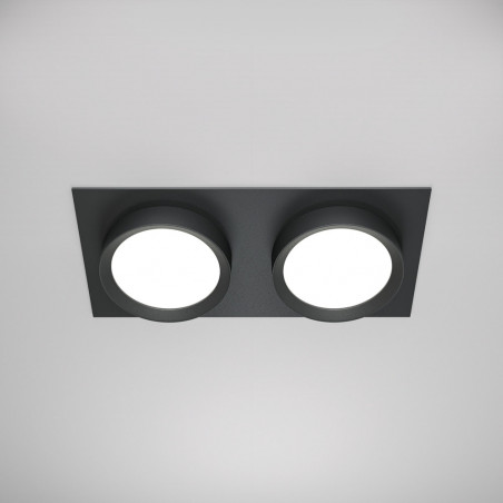 Lampa Hoop Maytoni - Spot 2-punktowy, Czarny | Kup Teraz