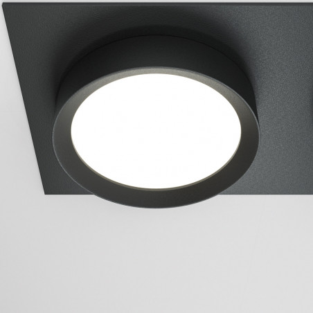 Lampa Hoop Maytoni - Spot 2-punktowy, Czarny | Kup Teraz