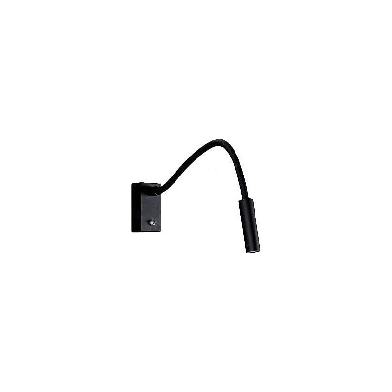 Kinkiet Rider LED czarny - MaxLight | Nowoczesne oświetlenie