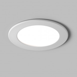 Lampa Stockton LED biała Maytoni - Downlight do łazienki IP44