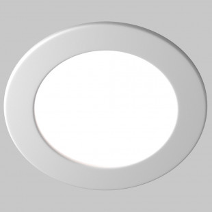 Lampa Stockton LED biała Maytoni - Downlight do łazienki IP44