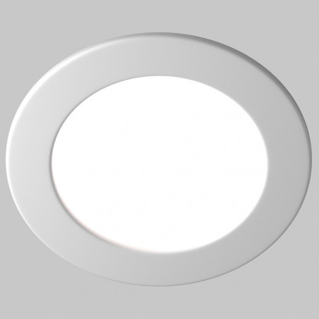 Lampa Stockton LED biała Maytoni - Downlight do łazienki IP44