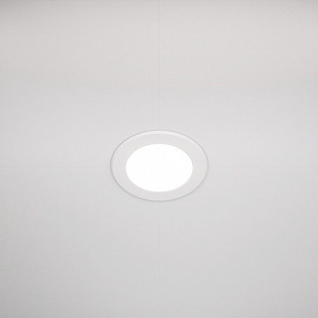 Lampa Stockton LED Maytoni: Biała, Podtynkowa, IP44 - Kup Teraz!
