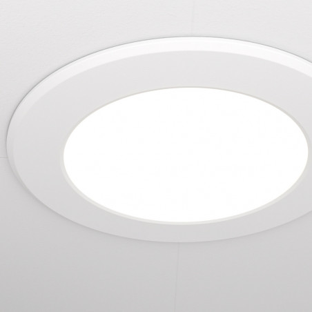 Lampa Stockton LED Maytoni: Biała, Podtynkowa, IP44 - Kup Teraz!