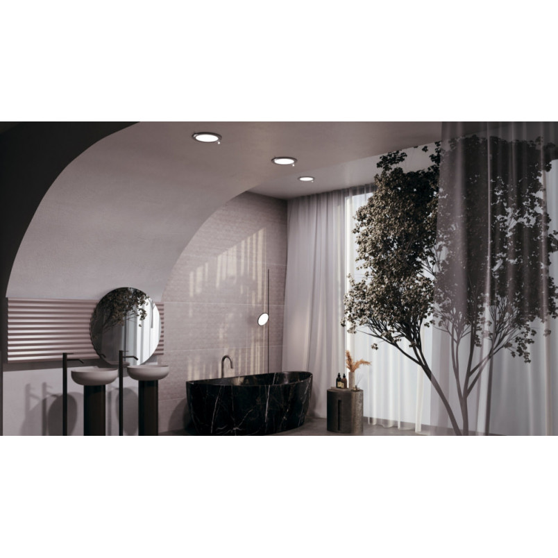 Lampa Stockton LED Maytoni: Biała, Podtynkowa, IP44 - Kup Teraz!