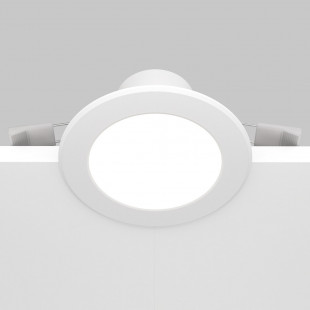 Lampa Stockton LED Maytoni: Biała, Podtynkowa, IP44 - Kup Teraz!