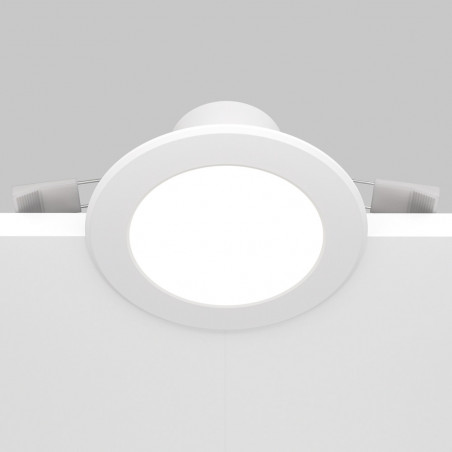Lampa Stockton LED Maytoni: Biała, Podtynkowa, IP44 - Kup Teraz!