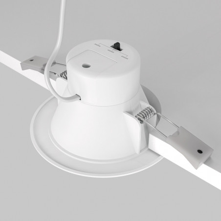 Lampa Stockton LED Maytoni: Biała, Podtynkowa, IP44 - Kup Teraz!