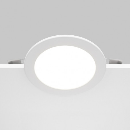Lampa Stockton LED biała Maytoni - Downlight do łazni IP44