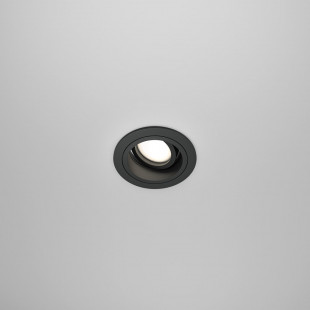 Lampa podtynkowa Atom II Maytoni - czarna, spot GU10
