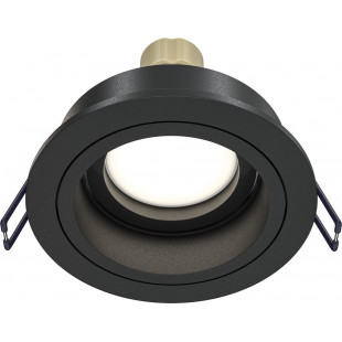 Lampa podtynkowa Atom II Maytoni - czarna, spot GU10