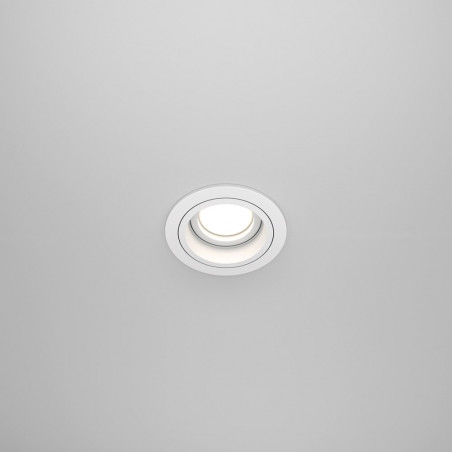Lampa podtynkowa Maytoni Atom II - Biała, GU10 | Najlepsza cena