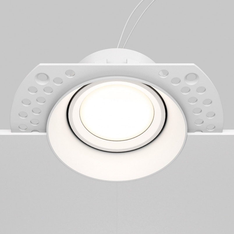 Lampa spot okrągła Dot GU10 biała Maytoni - Odkryj elegancję!