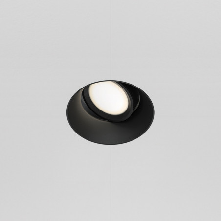 Lampa spot okrągła Dot GU10 czarna Maytoni - Sklep z lampami