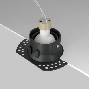 Lampa spot okrągła Dot GU10 czarna Maytoni - Sklep z lampami