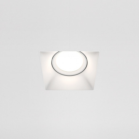 Lampa Spot Kwadratowa Dot GU10 Biała Maytoni - Sklep z Oświetleniem