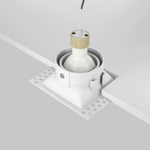 Lampa Spot Kwadratowa Dot GU10 Biała Maytoni - Sklep z Oświetleniem