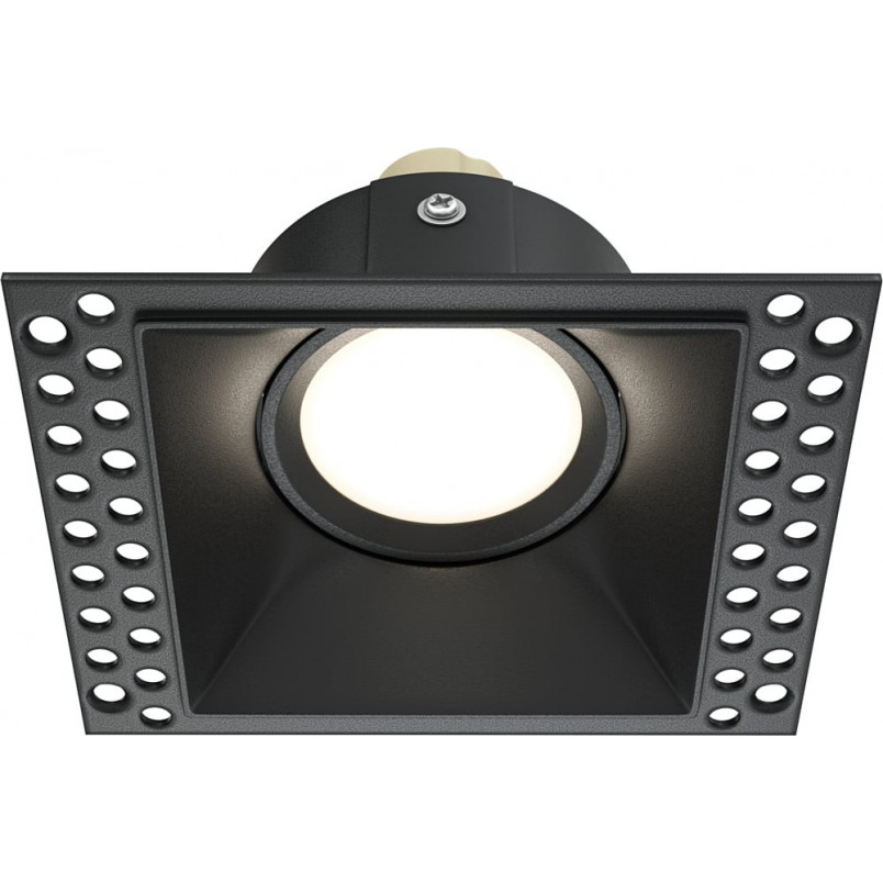 Lampa Spot Kwadratowa Dot GU10 Czarna Maytoni - Sklep z Oświetleniem