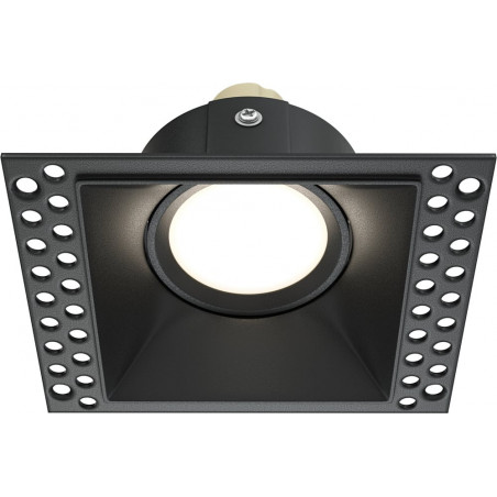 Lampa Spot Kwadratowa Dot GU10 Czarna Maytoni - Sklep z Oświetleniem