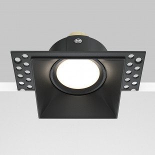 Lampa Spot Kwadratowa Dot GU10 Czarna Maytoni - Sklep z Oświetleniem