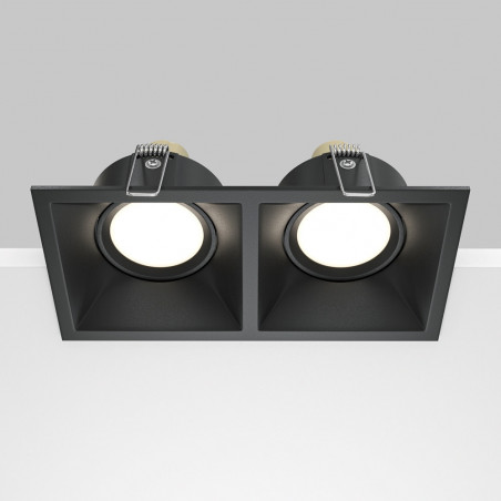 Lampa Maytoni Dot II: Elegancki spot kwadratowy GU10 - Kup online