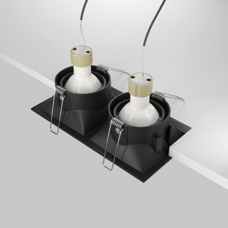 Lampa Maytoni Dot II: Elegancki spot kwadratowy GU10 - Kup online