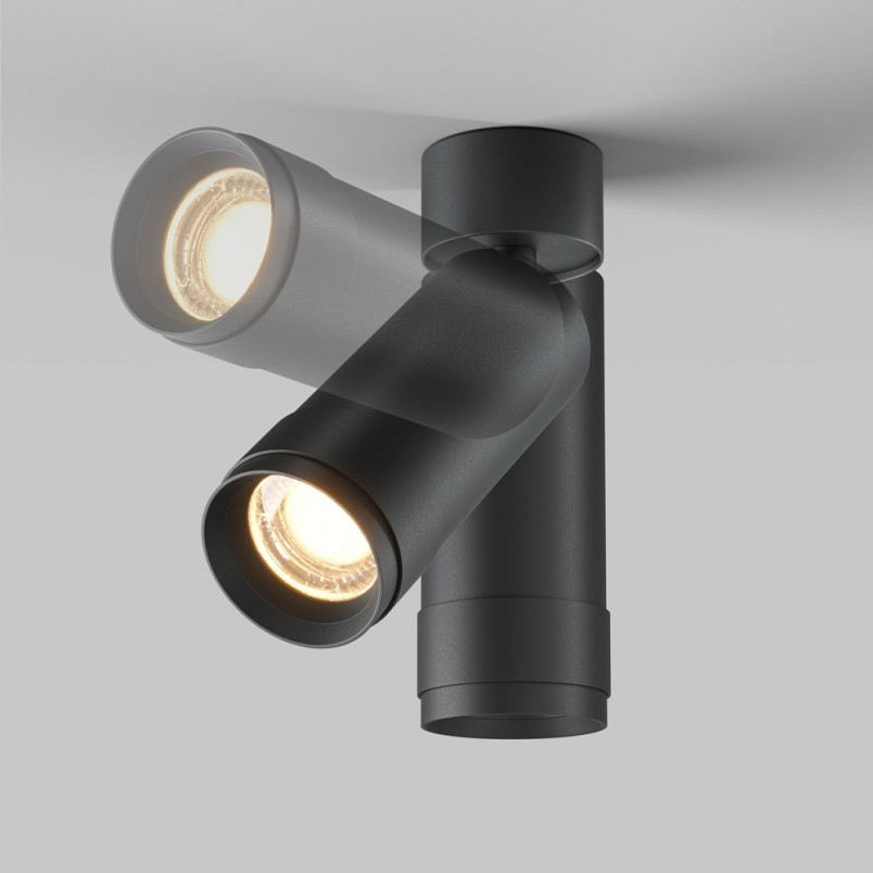 Reflektor sufitowy Focus Zoom LED Maytoni - Oświetlenie czarne
