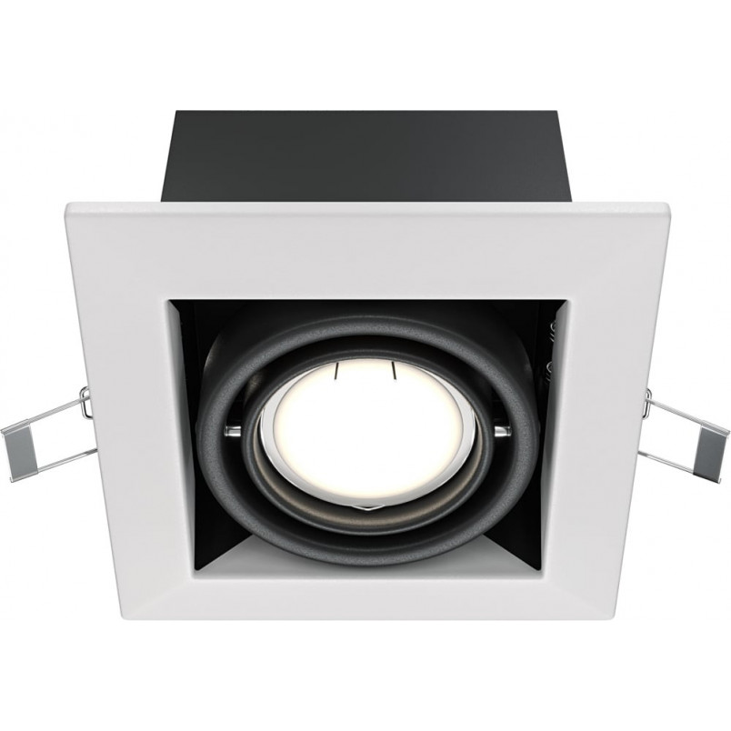 Lampa spot Maytoni Modern - biało-czarna, GU10 | Sklep z oświetleniem