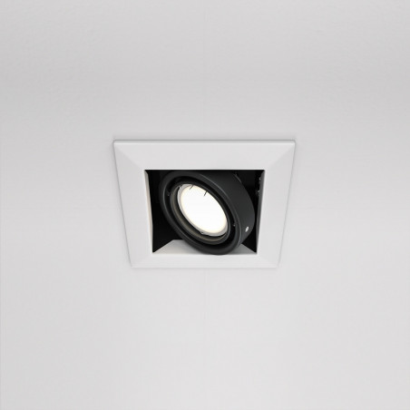 Lampa spot Maytoni Modern - biało-czarna, GU10 | Sklep z oświetleniem