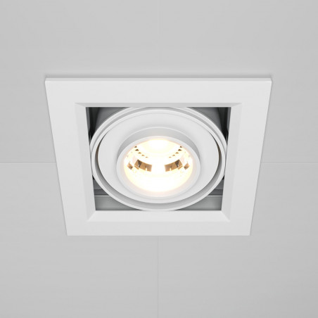Lampa spot LED biała Maytoni - nowoczesny design | Sklep z oświetleniem