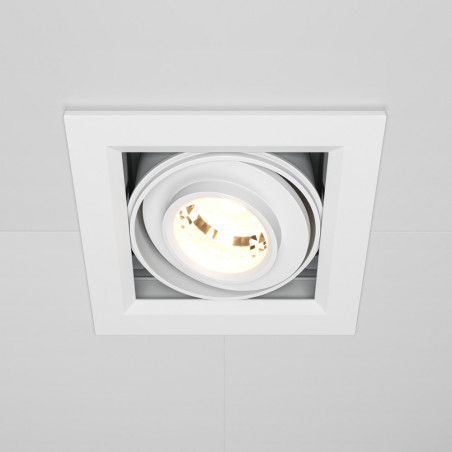 Lampa spot LED biała Maytoni - nowoczesny design | Sklep z oświetleniem