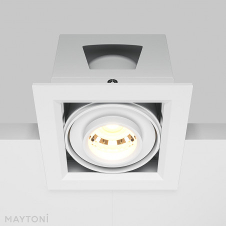 Lampa spot LED biała Maytoni - nowoczesny design | Sklep z oświetleniem