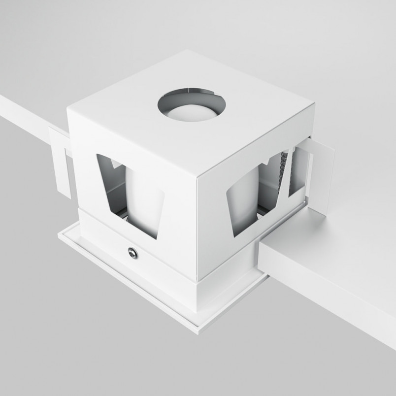 Lampa spot LED biała Maytoni - nowoczesny design | Sklep z oświetleniem