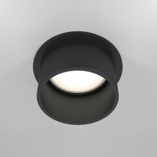 Lampa podtynkowa Reif II Maytoni - czarna, GU10 - Sklep z oświetleniem