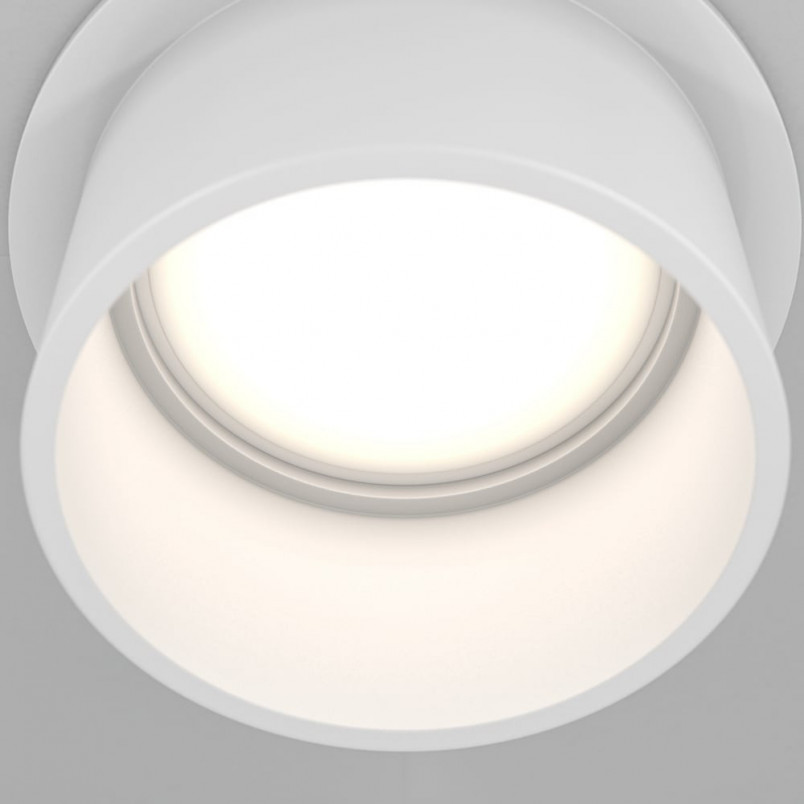 Lampa podtynkowa Reif II Maytoni - nowoczesny design, biały kolor
