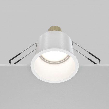 Lampa podtynkowa Maytoni Reif GU10 - Biała | Sklep z oświetleniem