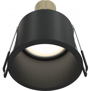 Lampa podtynkowa Reif Maytoni | Spot GU10, czarna - Kup teraz!