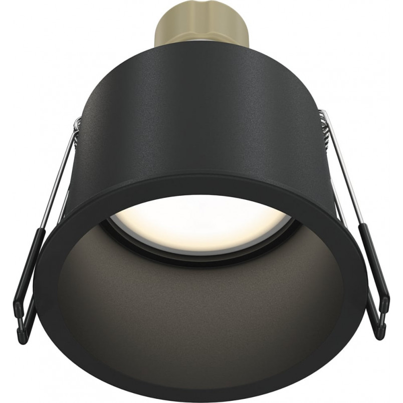 Lampa podtynkowa Reif Maytoni | Spot GU10, czarna - Kup teraz!