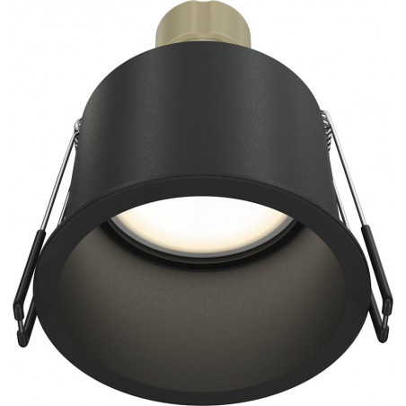 Lampa podtynkowa Reif Maytoni | Spot GU10, czarna - Kup teraz!