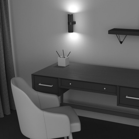 Kinkiet czarny Maytoni Focus Design - nowoczesny design
