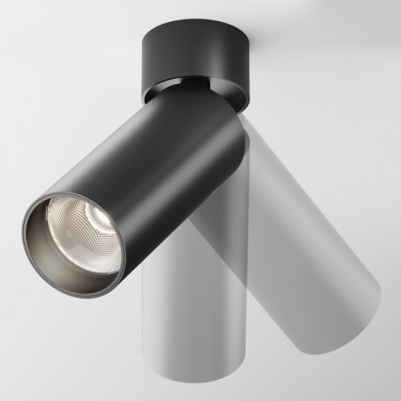 Reflektor sufitowy LED Focus - Maytoni, 4000K, Czarny